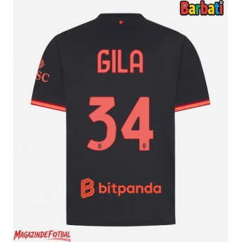 AC Milan Mario Gila #34 Tricou Fotbal Replică 2026-27 Barbati Treilea
